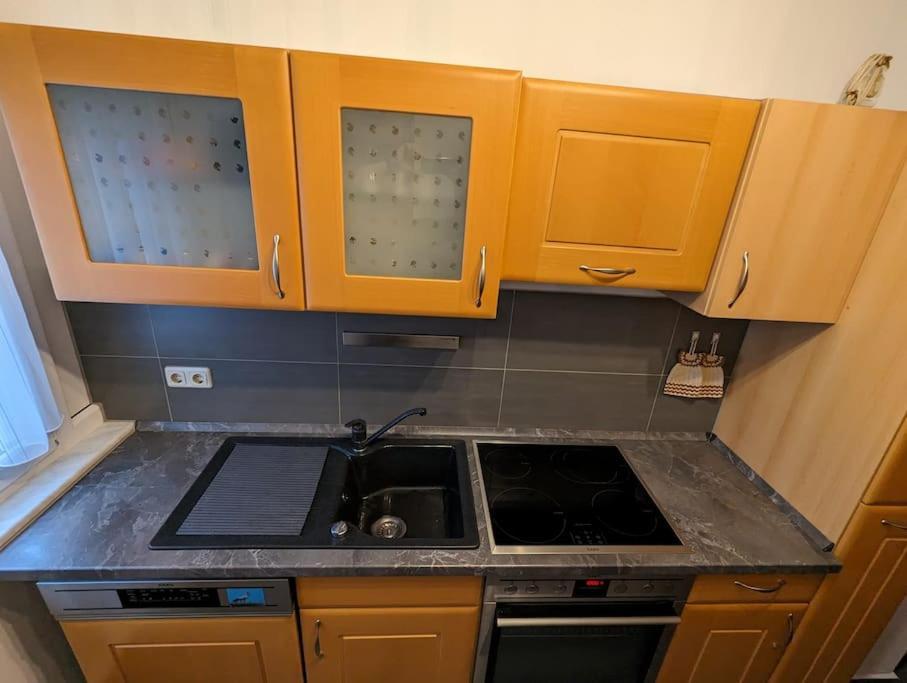 Ferienwohnung Elbaue Barby Buitenkant foto