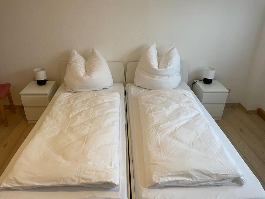 Ferienwohnung Elbaue Barby Buitenkant foto